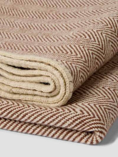 Berry Knit Throw