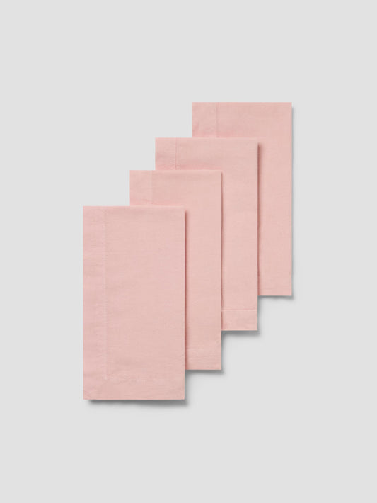 Rose Linen Blend Napkins Set of 4