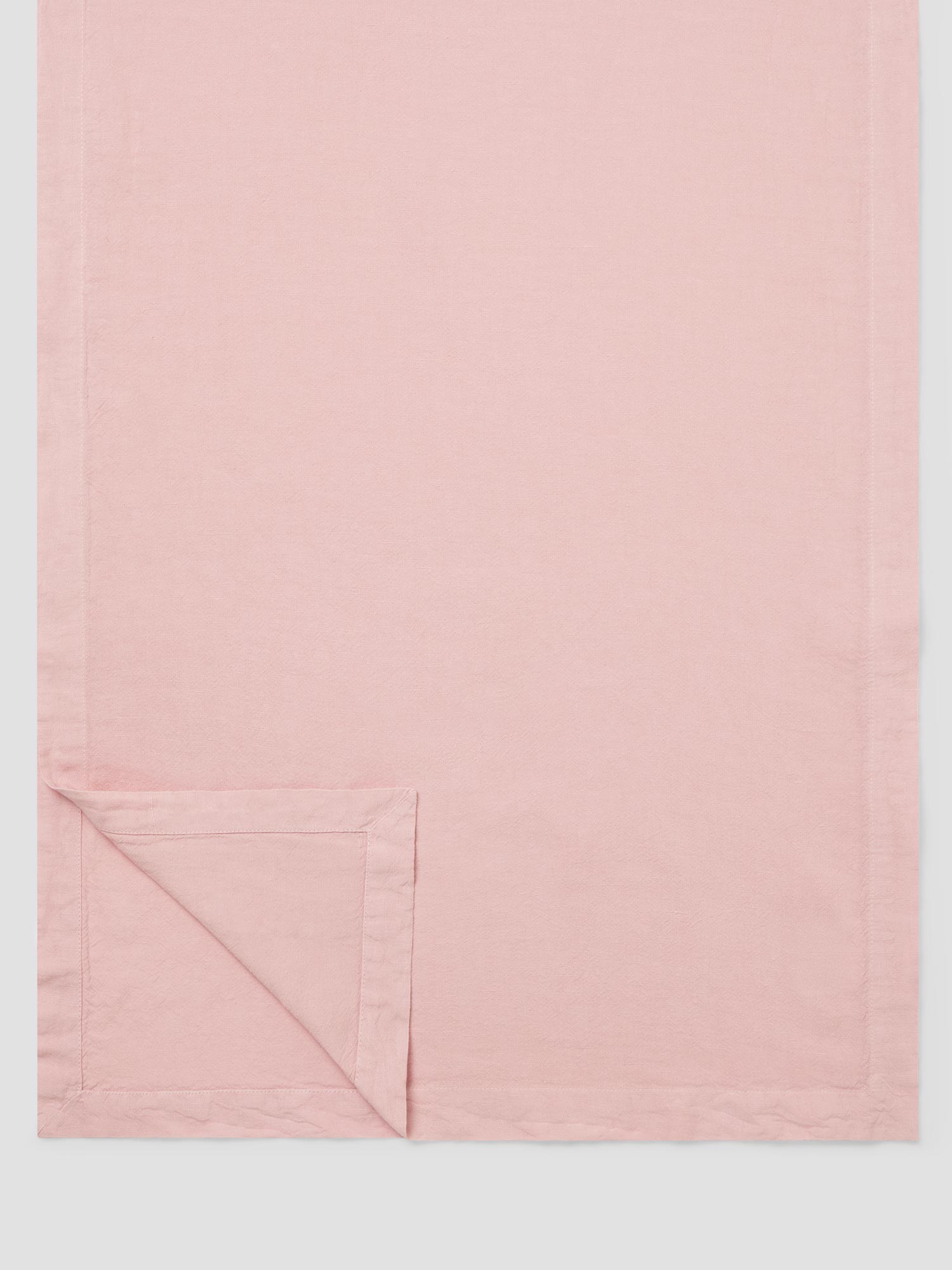 Rose Linen Blend Table Runner