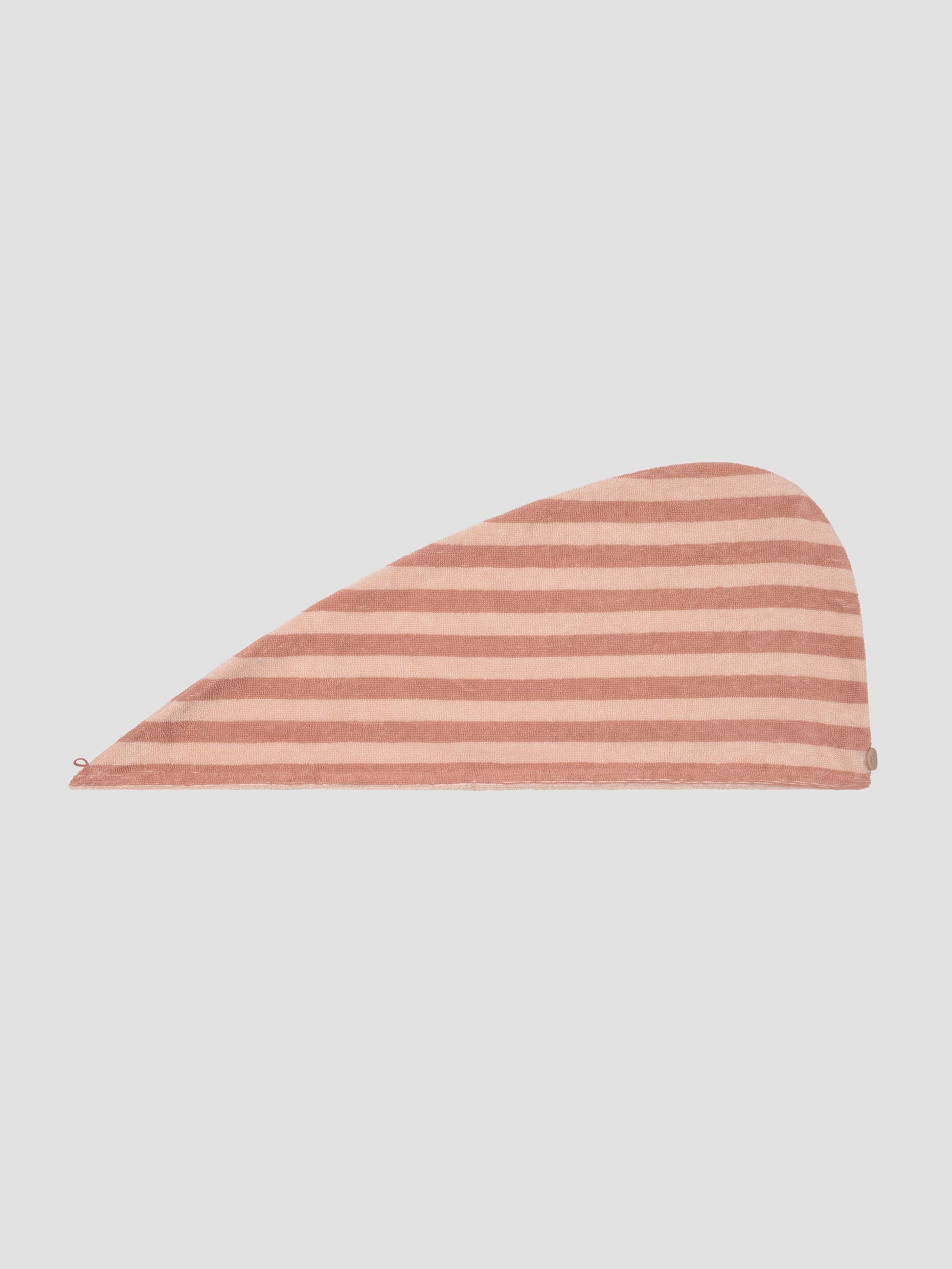 Sand Shell Pembroke Stripe Cotton Hair Wrap