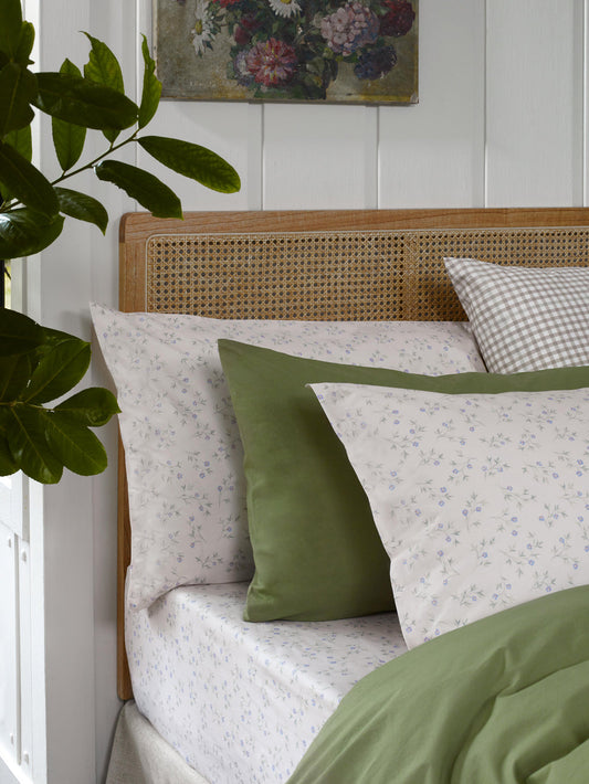 Spring Sprig Cotton Pillowcases (Pair)