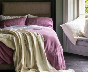 Linen Blend Duvet Cover