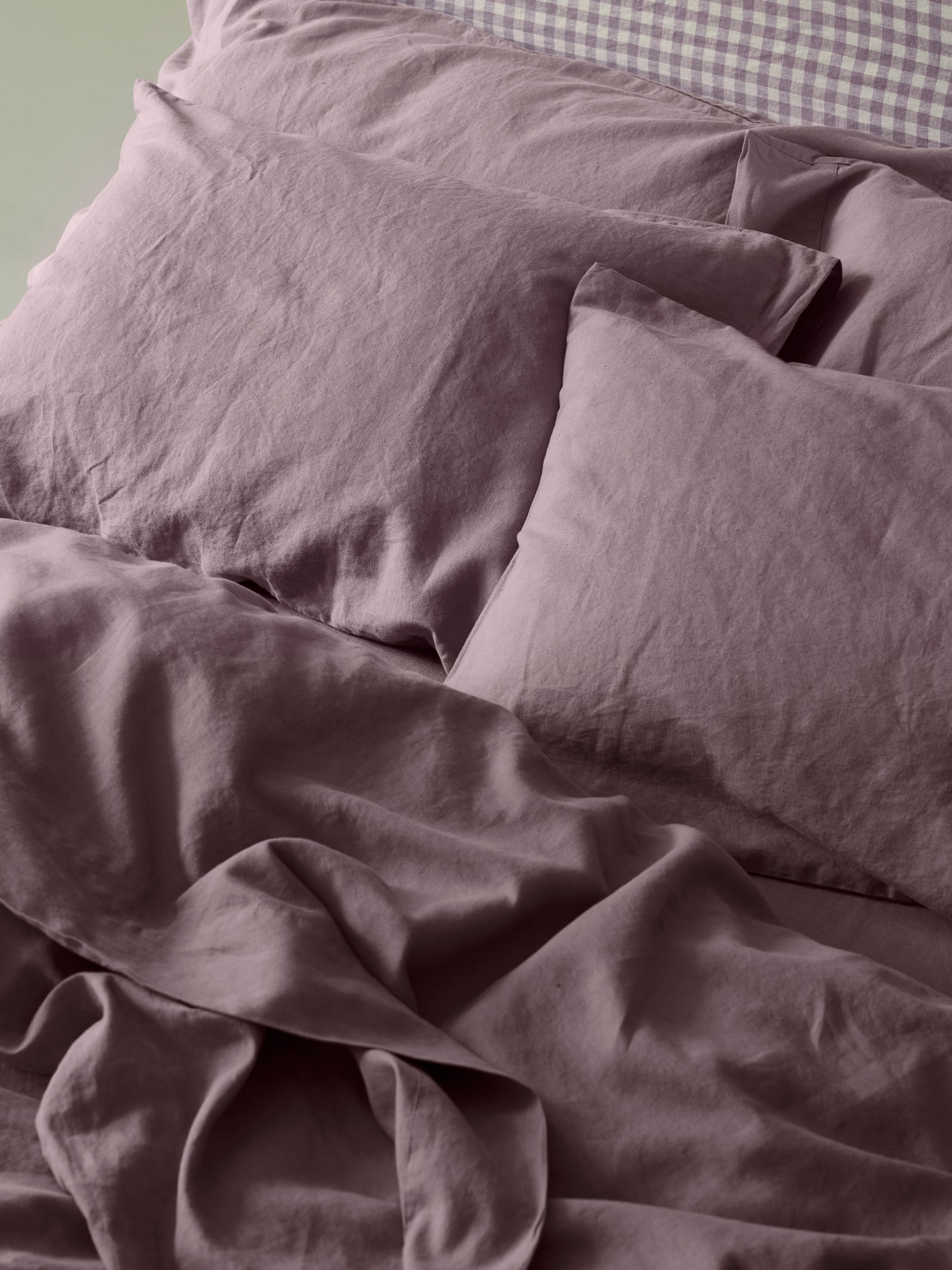 Elderberry 100% Linen Pillowcases (Pair)