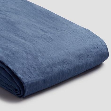 Blueberry Linen Single Duvet Cover Set