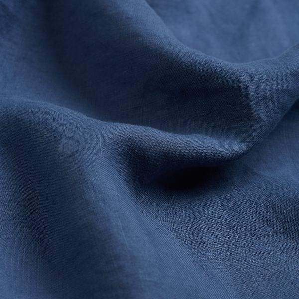 Blueberry Linen Duvet Cover - Piglet in Bed